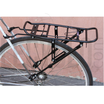 Porte-bagages Universel Pour Vélo - Fixation Sur Tige De Selle - Réglable, Support Jusqu'à 25 Kg - Alliage D'aluminium - 7