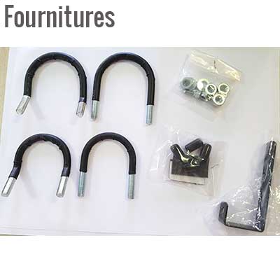 Porte bagage de vélo avant large Steco - #6