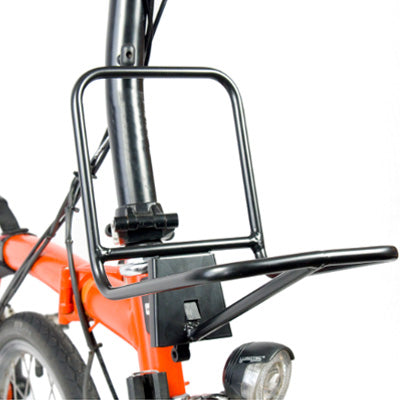 Porte-bagages Avant Pour Brompton (lignes A, C, P, T, G) - Léger 465g, Design Dégagement Rapide - Compatible Sac à Dos, Mallette, Voyage