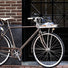 Porte-bagages avant vélo vintage noir à rebords Portland Basil - #5
