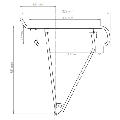 Porte bagages vélo arrière Racktime Addit 26 à 28 pouces - #6