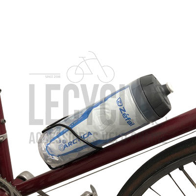 XLC Support bidon en aluminium couleur noir fixation sur cadre vélo