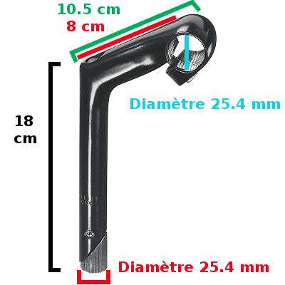 Micvtve Potence de vélo 22,2 mm - Potence de vélo - Potence de guidon de vélo - Pièces de vélo Micvtve Potence de vélo 22,2 mm - Potence de vélo - Potence de guidon de vélo - Pièces de vélo