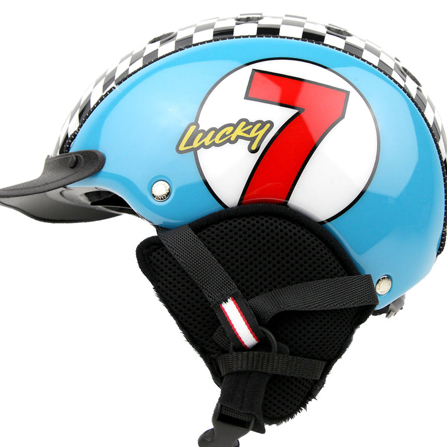 Couvre oreilles enfants sur casque Casco Mini Winter Kit 