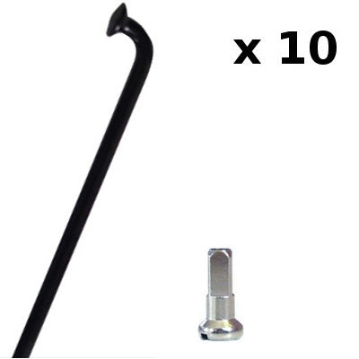 Raggi Per Bicicletta LUXU 36 Pezzi - In Acciaio 14G, Lunghezza 110-149 Mm, Con Nippli In Rame - Foto 9