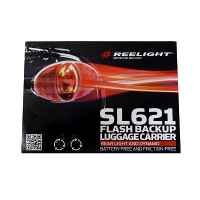 Reelight SL 621 Illuminazione bici posteriore lampeggiante su portapacchi