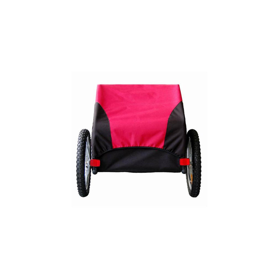 Remorque vélo cargo avec catadioptres