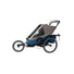 Remorque vélo enfant poussette 2 places 3-In-1 Ax.Bike - #2