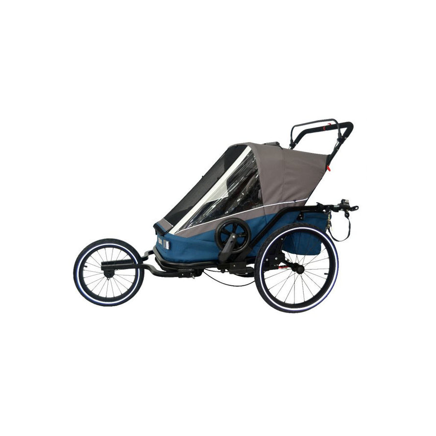 Présentation et compatibilité de siège pour remorque vélo enfant