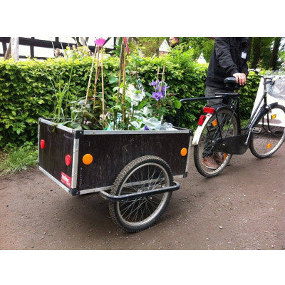 riesen fahrradanhänger Roland Jumbo Fahrradanhänger 20 Zoll 175 L Befestigung auf Sattelstütze