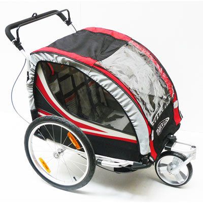 Maxxus Remorque Poussette pour vélo enfant avec kit piéton