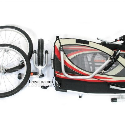 Maxxus Remorque Poussette pour vélo enfant avec kit piéton