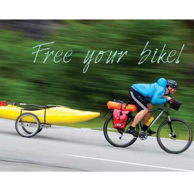 y fahrradrahmen Y-Frame 2.2 Large Carry Freedom Fahrrad-Plattformanhänger