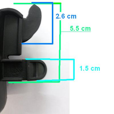 Repose pied pour siège vélo enfant Siesta Hamax - #3