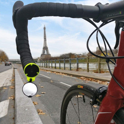 Specchietto Retrovisore Per Bici Corky - Pieghevole, Visione 120°, Montaggio Universale - Foto 1