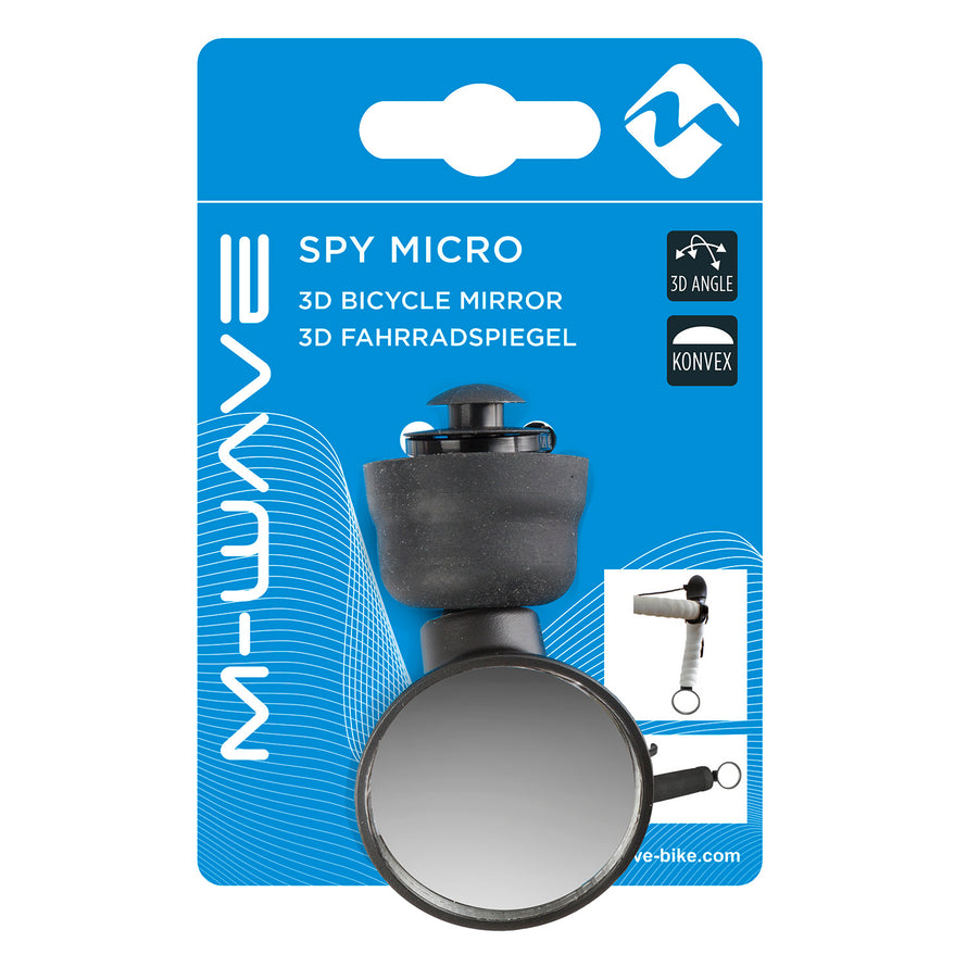 Rétroviseur Micro Spy M-Wave emballage