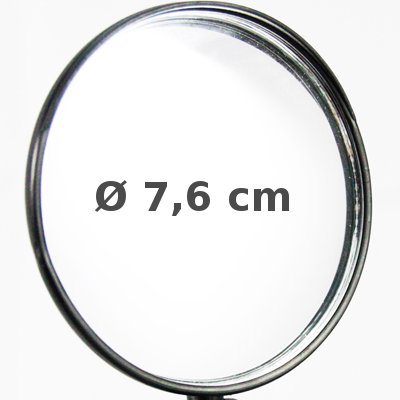 Rétroviseur vélo miroir articulé de 7,6 cm - #3