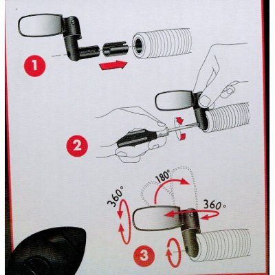 Rétroviseur vélo Spin Zefal - #4