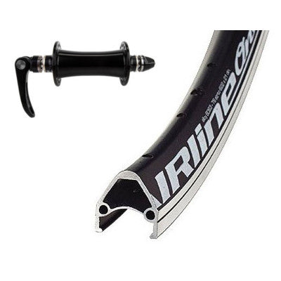 Roue avant noire vélo 28 pouces Airline Rodi - #4