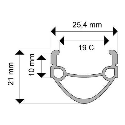 Roue de 28 pouces avec dynamo dans moyeu DH3N72 - #2