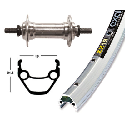 Roue de vélo avant 28 pouces à écrou - #2