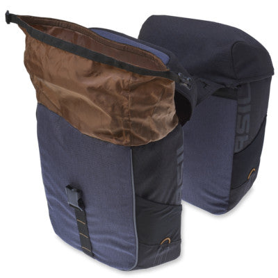 basil miles lenkertasche Basil Miles Fahrradtaschen Duo Trekking auf Gepäckträger hinten