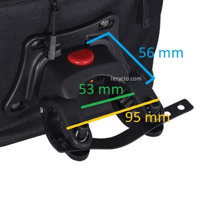 Sacoche étanche sur guidon vélo T8 8 litres Oxford - #4