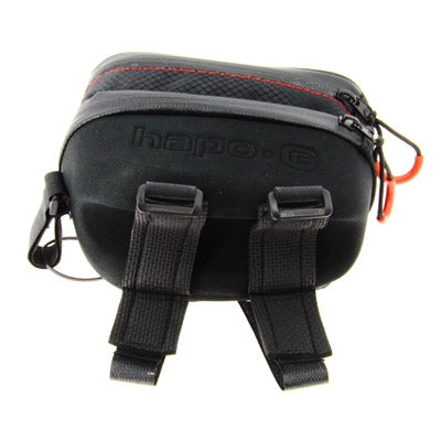 Sacoche de cadre vélo 1,6L Noir - Support smartphone avec pare-soleil Sacoche de cadre vélo 1,6L Noir - Support smartphone avec pare-soleil