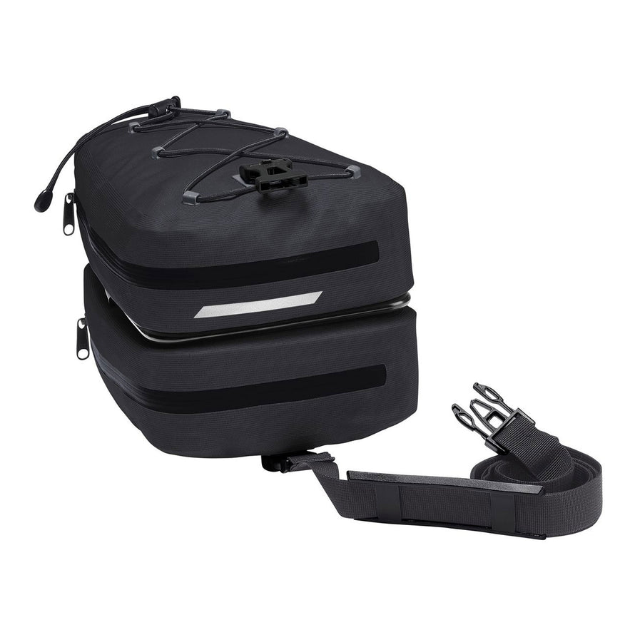 vaude fahrradtaschen klickfix öffnen VAUDE Proof Offroad M Satteltasche MTB Fahrrad Sattelstütze