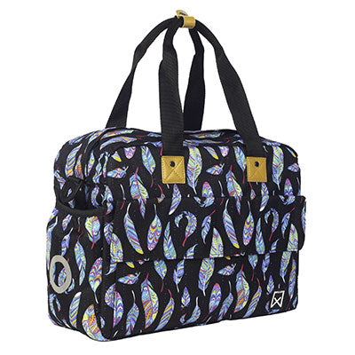 Willex Feather Shopper Damen Fahrradtasche Fleurie 19L wasserdicht