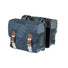 Sacoche vélo double bleue 35L Boheme Basil - #1