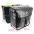 Sacoche vélo double étanche 2 x 16 Litres - Hapo-G - #6