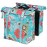 Sacoche vélo double porte-bagage amovible MIK bleu Bloom Basil - #1