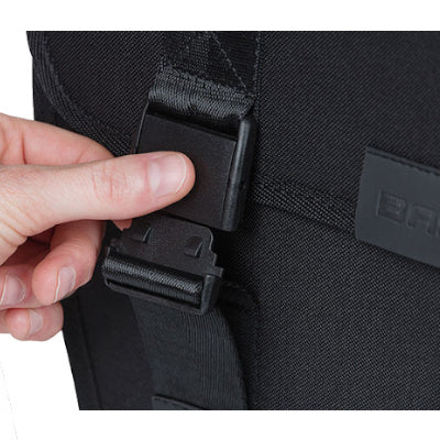 Sacoche vélo noire pour porte-bagage arrière Tour Basil gauche - #6