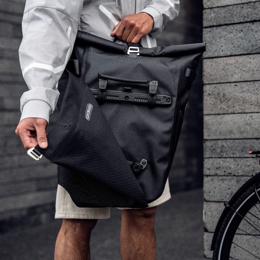 Sacoche vélo réfléchissante Vario PS High Visibility Ortlieb