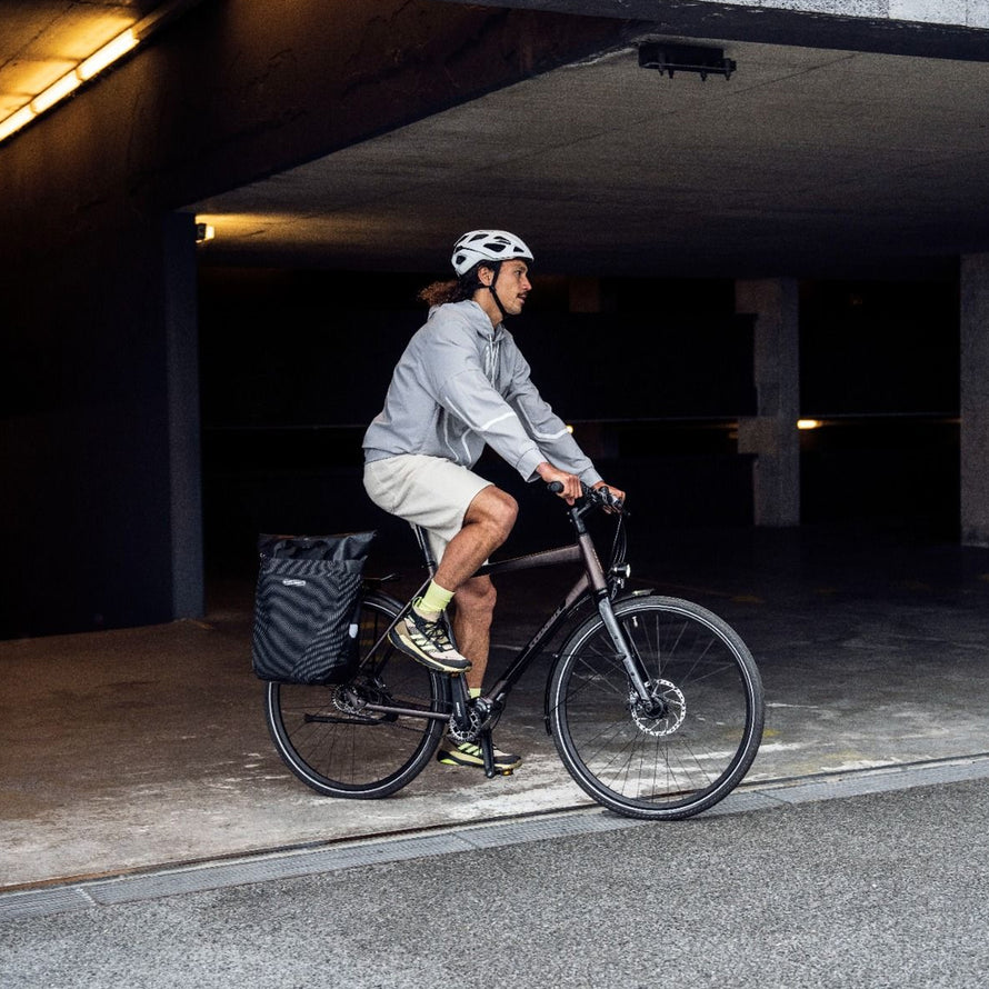 Sacoche vélo réfléchissante Vario PS High Visibility Ortlieb