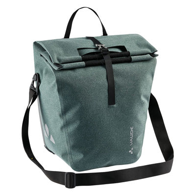 Sacoche vélo Vaude ReCycle 23 + 7L sur porte-bagages arrière - #1