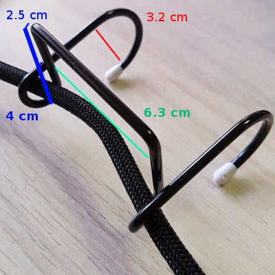 Sangle amovible pour porte bagages avant vélo - #4