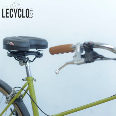 Sella Endzone Hybrid Per Bici Da Strada E MTB: Sedile In Vinile Confortevole – Universale Per Fixie E Mountain Bike (Tutti I Colori)