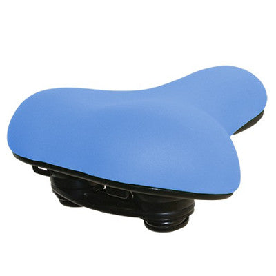 Selle bleue confortable pour vélo - Dutch Perfect