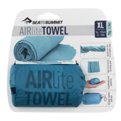 Serviette de sport AirLite bleue Sea To Summit - #2