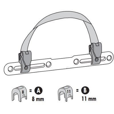 Ortlieb Quick Lock 1 et 2 réducteurs sacoches de vélo