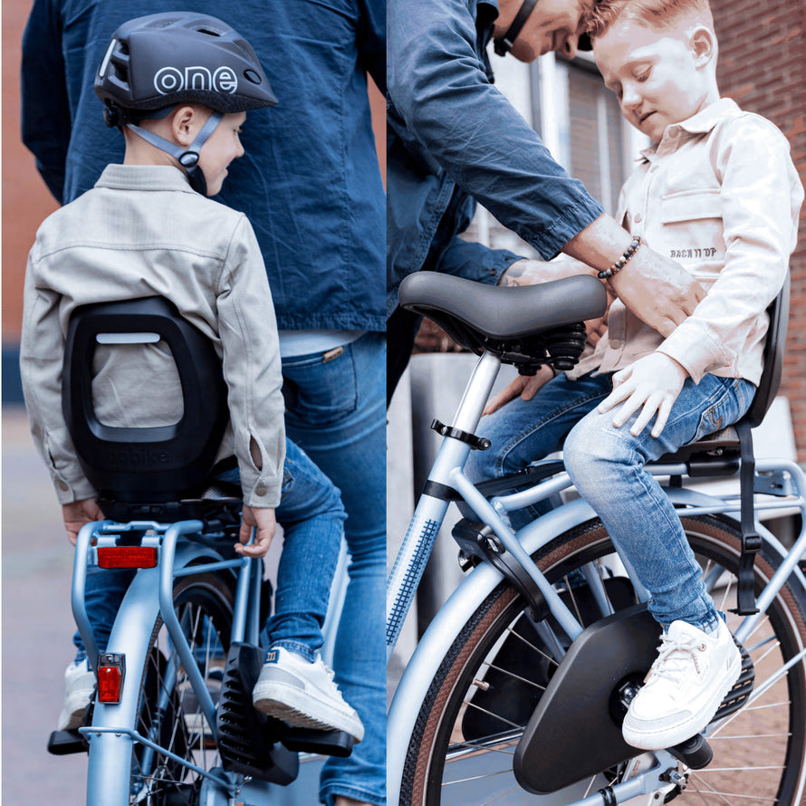Bobike One Junior Siège arrière vélo pour enfant 6 à 10 ans 35 kg