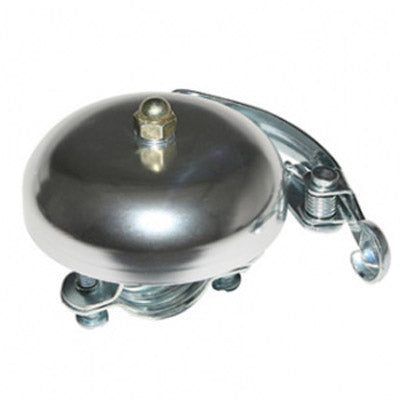 Sonnette de vélo au look ancien couleur argent 57 mm - #4