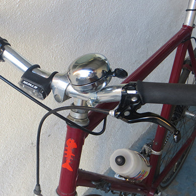 Sonnette vélo chrome 60 mm - #4