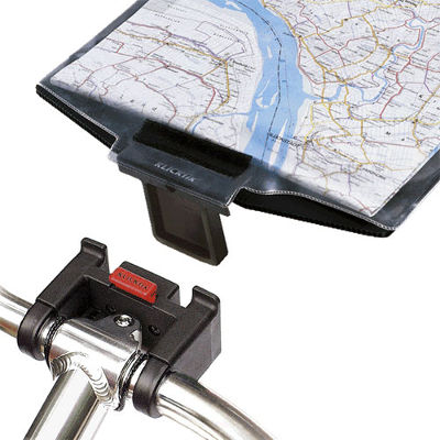 KLICKfix Sunny Grand support pour carte à fixer sur guidon vélo