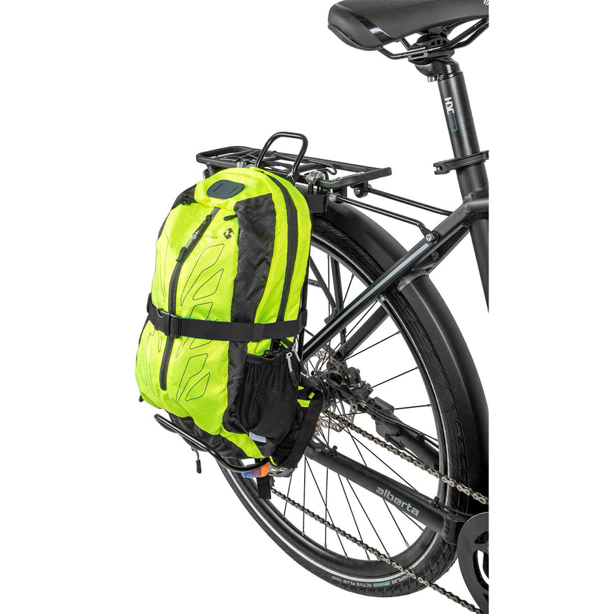M-WAVE Borsa Triangolare Per Telaio Bici: Fissaggio Con Velcro, Rifrangente E Morbida. Pratica E Sicura!