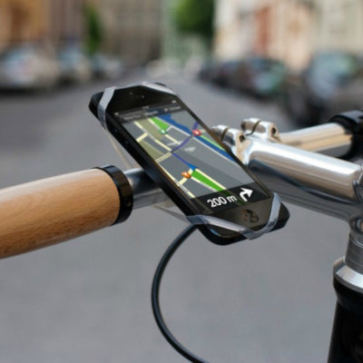 Support universel smartphone sur guidon de vélo Finn - #1
