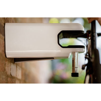 Support vélo mural blanc avec antivol intégré Airlok Hiplok - #2