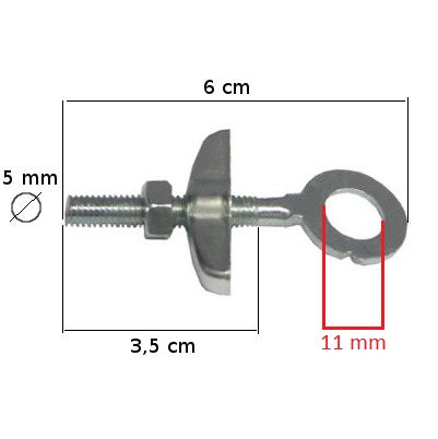 Tendeurs de chaîne à vis pour vélo - la paire - #3